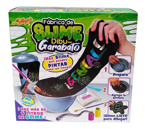 Fabrica De Slime Dibu Garabatos Mi Alegría Envío Gratis