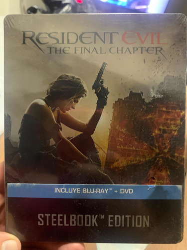 Resident Evil Final Chapter Blu Ray