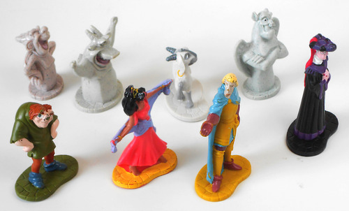 Figuras Del Jorobado De Notre Dame 1996 (Usado)