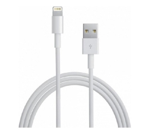 Cable Usb Lightning Apple Para iPhone 5/6/7/8/x Blanco 