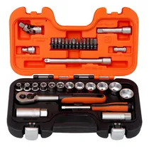 Comprar Juego Dados En Pulgadas Con Cuadrante De 1\u002F4  Y 3\u002F8  Bahco