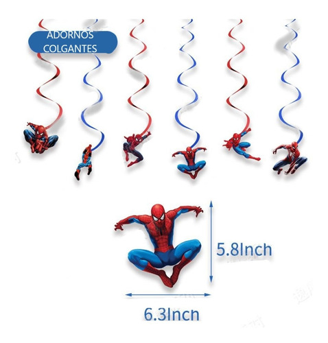 Spiderman Globos De Cumpleaños Decoración Kit De Fiesta