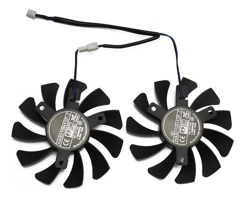 Enfriador De Gpu Gtx1050ti Ha8010h12f-z, 75 Mm, 2 Pines, Dob