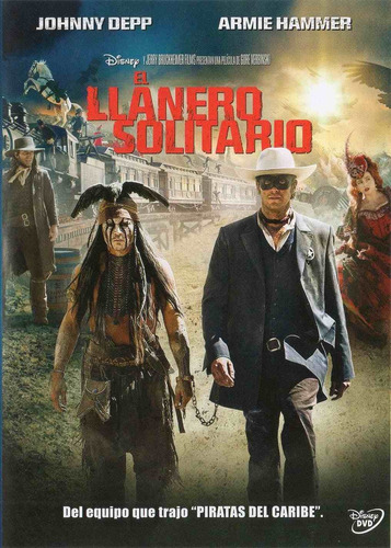 El Llanero Solitario - 2013 - ( Johnny Deep ) - Dvd