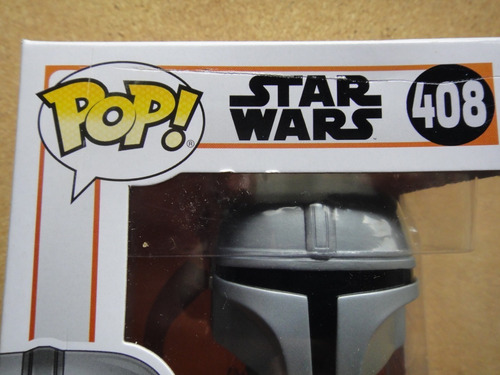 Funko Pop Mandalorian Flying With Blaster 408 Star Wars (Usado)