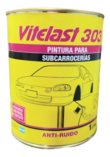 Pintura Vitelast 303 Subcarroceria X 1 Lt. Mapache