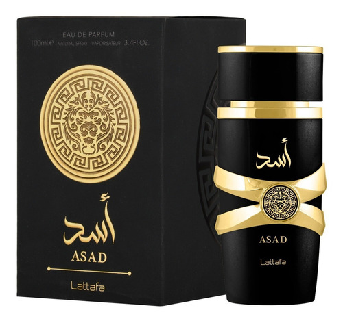 Asad Lattafa Perfumes Para Hombre 100 Ml Eau De Parfum