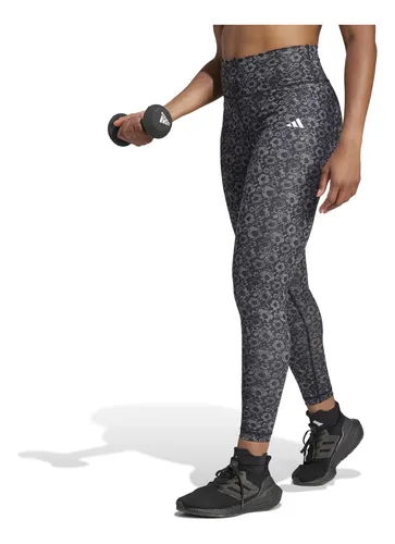 Leggings Modelo Franjas Gris Ropa Deportiva Mujer Mallon Licras