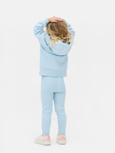Conjunto De Sudadera Con Capucha Y Leggings De Bluey Celeste