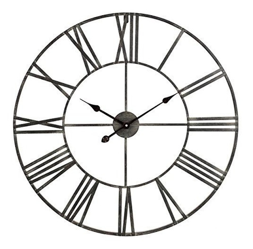 Aspire Solange Reloj De Pared Redondo De Metal, 30  De Diam