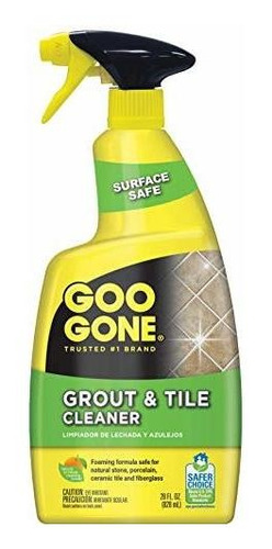 Goo Gone Grout & Tile Cleaner - 28 Onzas - Elimina La Sucied