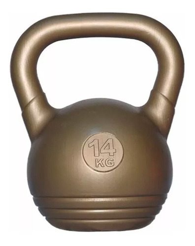 Pesa Rusa Kettlebell 14kg De Pvc - Mancuerna, - El Rey