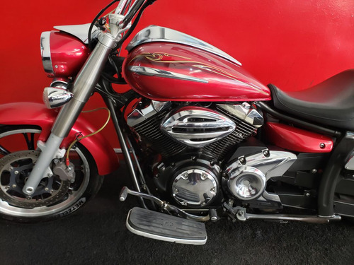 Yamaha Xvs 950 A Midnight Star 950 2009 Vermelha