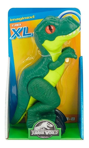 Figura Jurassic World Raptor Xl 24 Cm Imaginext - Mattel