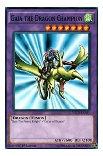 Yugioh! Gaia The Dragon Champion - Ygld-ena41