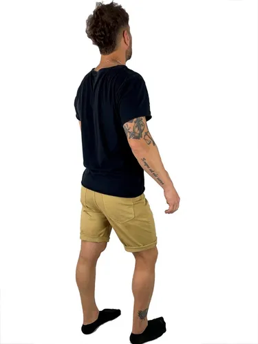 Bermuda Volsano Carpi Slim Rotura Hombre Chupin
