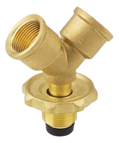 Adaptador Divisor De Gas Propano Adaptador Aleación De Zinc