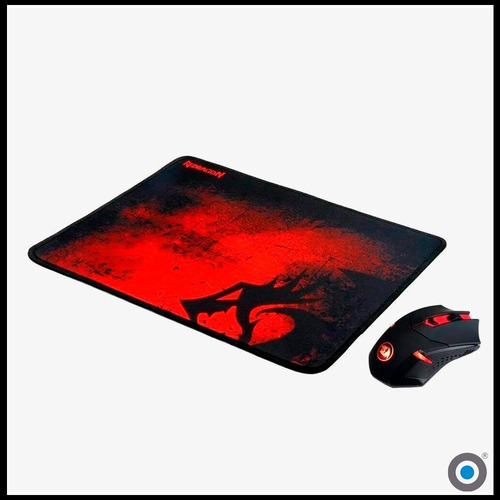Kit Gamer Redragon Mouse + Pad Mouse M601wl-ba