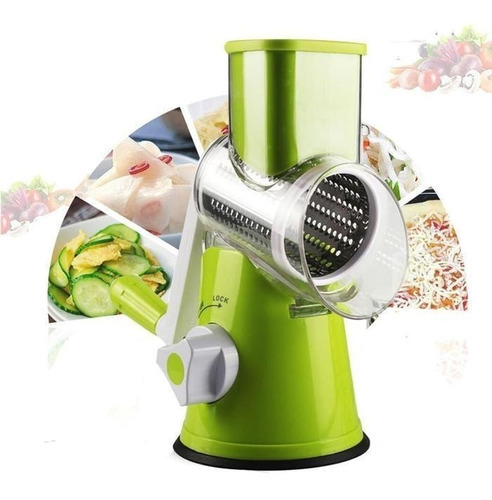 Molino Rallador Mandolina 3 En 1 Para Verduras