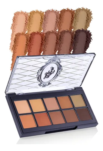 Paleta De Sombras Bruna Tavares Transition 10 Tonalidades