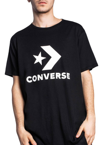 Remera Algodon Hombre Converse Classic Fit Nova Manga Corta