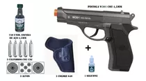 Pistola de Pressão Co2 Wingun W301 4,5mm Full Metal - Az de Espadas