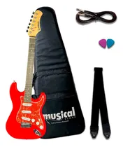 Comprar Guitarra Waldman St-111t Rd C Capa Lx, Cb, Corr, 02 Palh !