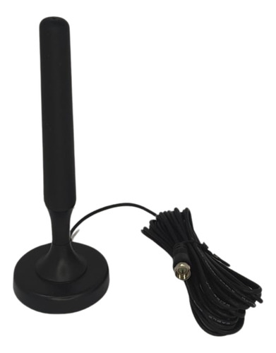 Antena Tv Amplificada 5db Digital Led Lcd + Brinde Controle