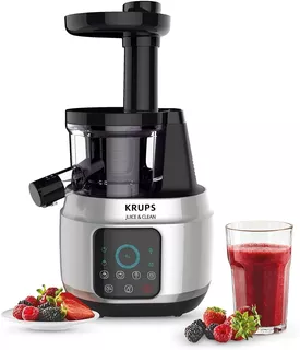 Extractor Krups Zb420emx Prensado En Frío Juice & Clean