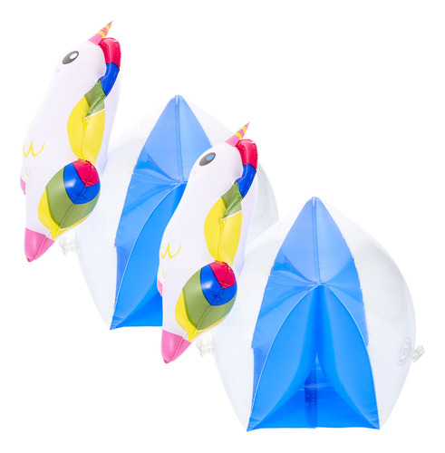 1 Par De Brazaletes De Natación Para Niños, Anillos Inflable