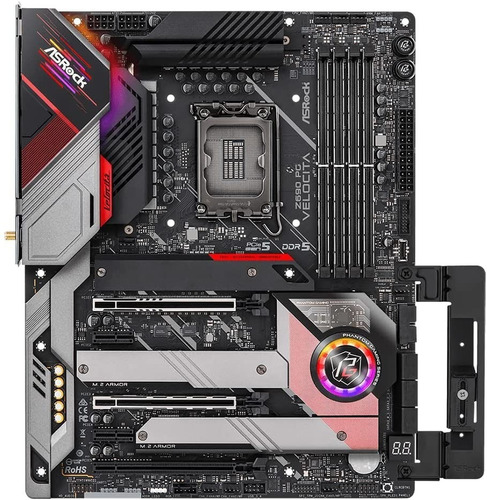 Imagen 2 de 3 de Tarjeta Madre Asrock Z690pg Velocita M.2 Lga 1700 12g Gs