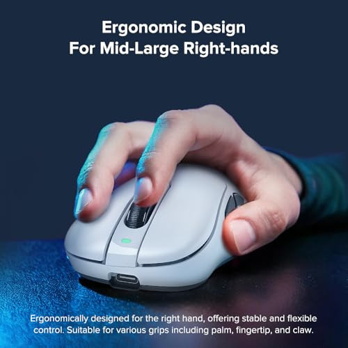 Pack Mars Set: Mouse Gaming Inalámbrico 24000 Dpi Ergonómico