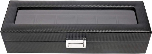 Timotech Caja Organizadora De Relojes Con 6 Compartimentos
