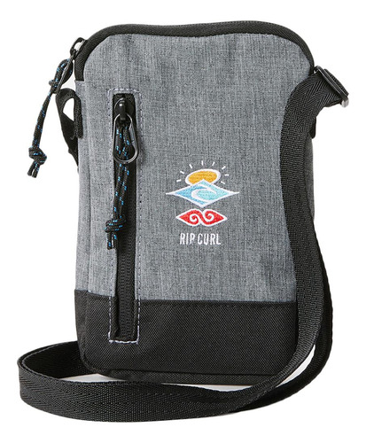 Shoulder Bag Rip Curl Slim Pouch Icons Of Surf Sm24 Grey Cor Cinza Claro Tamanho Único