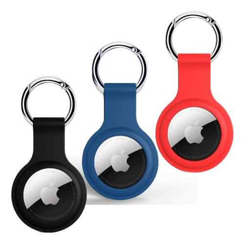 Squif Airtag 3 Pack Silicone Case Protector