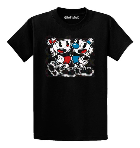 Polera Cuphead Mugman Videojuegos  Grafimax