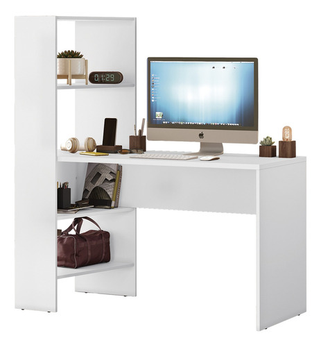 Escrivaninha Office Nt2105 Notável Móveis Cor Branco