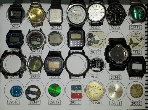 Lote 106 Sucatas Casio E Outros- Máquina Do Tempo