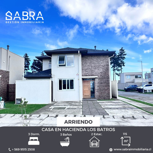 Casa En Arriendo Haciendo Los Batros