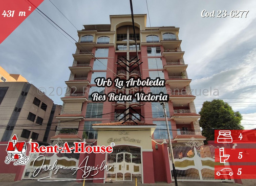 Penthouse En Venta Urb La Arboleda Reina Victoria 23-6277 Jja