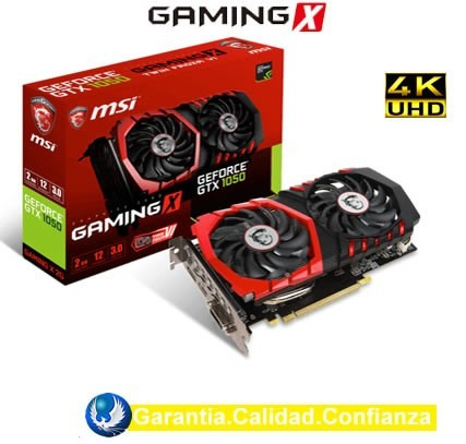 Tarjeta De Video Msi Gtx 1050 2gb Ddr5 128-bit, Hdmi/dp/dvi