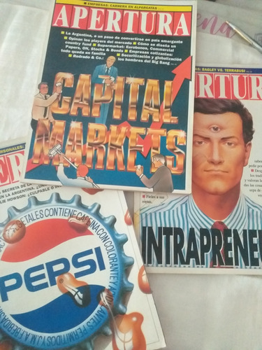 Revistas Apertura N° 29, 33 Y 34 (1991) - Martínez 