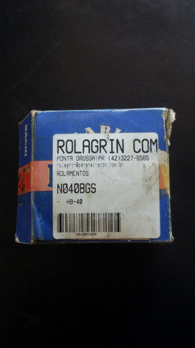 Imagem 3 de 3 de Rolamento Para Ar Condicionado - Nachi - 40x57x24