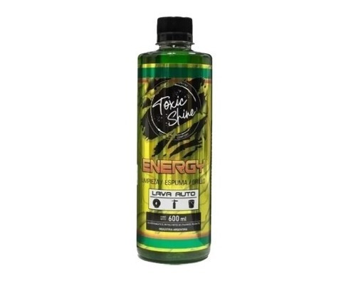 Toxic Shine Energy Shampoo Con Cera Rmr Car