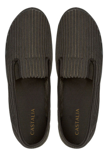 Balerina Para Mujer Castalia 631-25 Negro Elastico Ajustable