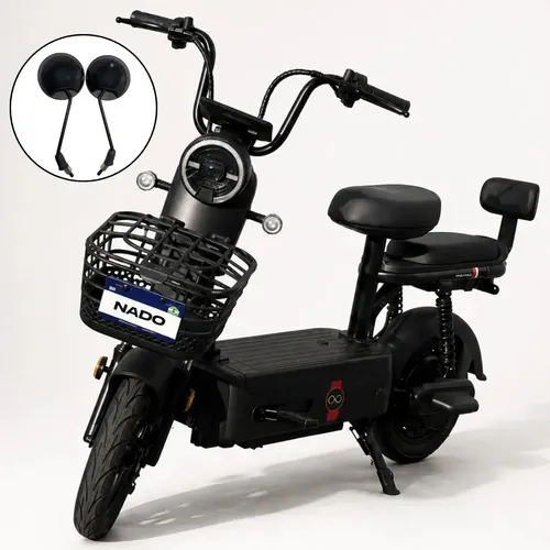 Bicicleta Elétrica NADO C2 com Motor 1000W e Bateria de Lítio Removível 48V