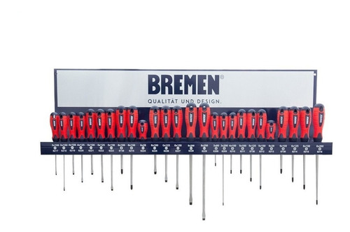 Juego Destornilladores Bremen 26 Pz Plano Phillips + Tablero