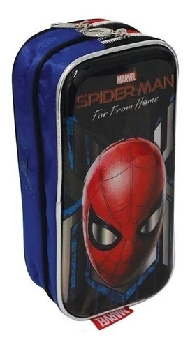 Kit De Mochila Lonchera Y Lapicera Spiderman Kinder Tz117