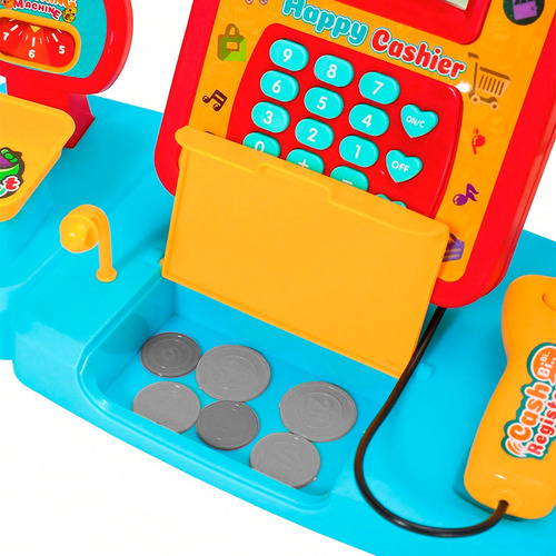 Juego De Supermercado Caja Registradora Con Calculadora
