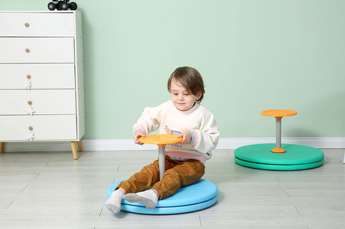 Juguete Sensorial Seated Spinner Barney Kaite Bs Spinner-x B